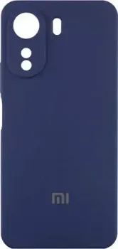 KST Silicone Cover для Xiaomi Redmi 13C (темно-синий с закрытым низом)
