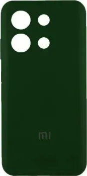 KST Silicone Cover для Xiaomi Redmi Note 13 4G (хаки с закрытым низом)