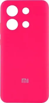 KST Silicone Cover для Xiaomi Redmi Note 13 4G (фуксия с закрытым низом)