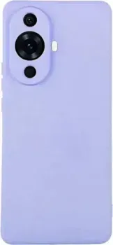 KST Silicone Cover для Huawei Nova 12 Lite (фиалковый с закрытым низом)
