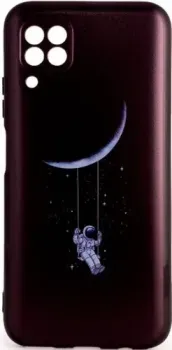 Case Print для Huawei P40 Lite Nova 6SE (луна в облаках)