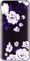 Case Print для Galaxy A10 (черно-белый цветок)