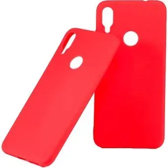Case Matte для Redmi Note 7 (красный матовый, фирменная упаковка)