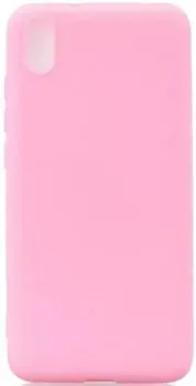 Case Matte для Redmi 7A (матовый розовый, фирменная упаковка)