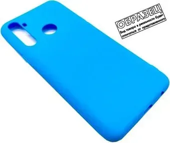 Case Matte для Realme 6 (голубой)