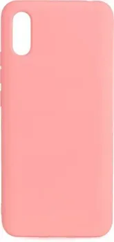 Case Cheap Liquid для Redmi 9А (светло-розовый)
