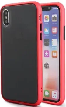Case Acrylic для iPhone XS Max (красный)