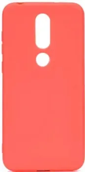 Case Matte для Nokia 3.1 Plus (красный, фирменная упаковка)