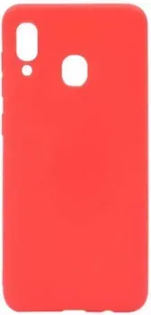 Case Matte для Galaxy A20/A30 (красный, фирменная упаковка)
