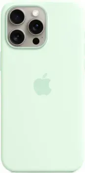 Apple MagSafe Silicone Case для iPhone 15 Pro Max (нежная мята)