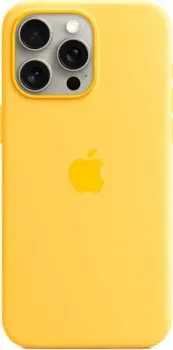 Apple MagSafe Silicone Case для iPhone 15 Pro Max (солнечное сияние)