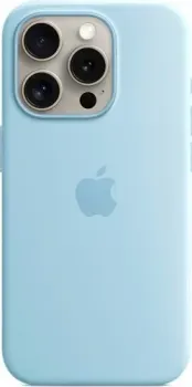 Apple MagSafe Silicone Case для iPhone 15 Pro (голубой)