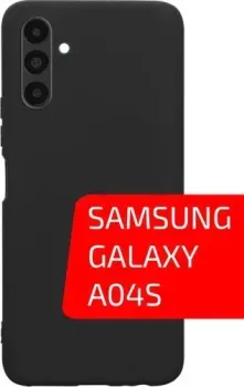 Akami Matt TPU для Samsung Galaxy A04s (черный)