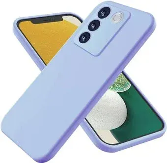 KST Silicone Cover для Vivo S16e (фиалковый с закрытым низом)