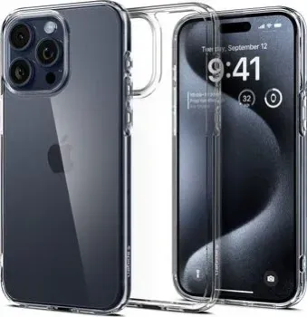 Spigen Ultra Hybrid для iPhone 15 Pro ACS06707 (прозрачный)