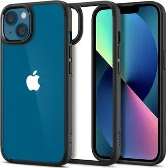 Spigen Ultra Hybrid для iPhone 13 ACS03523 (черный)
