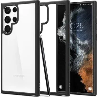 Spigen Ultra Hybrid для Galaxy S22 Ultra ACS03919 (черный)