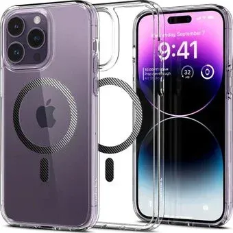 Spigen Ultra Hybrid (MagFit) для iPhone 14 Pro ACS04971 (карбон)