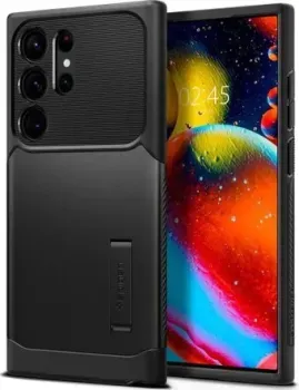Spigen Slim Armor для Galaxy S23 Ultra ACS05641 (черный)