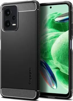 Spigen Rugged Armor для Xiaomi Redmi Note 12 5G/POCO X5 5G ACS05787 (черный)