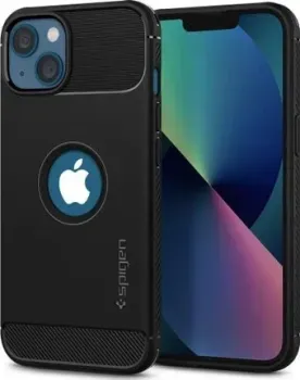 Spigen Rugged Armor для iPhone 13 ACS03518 (черный)