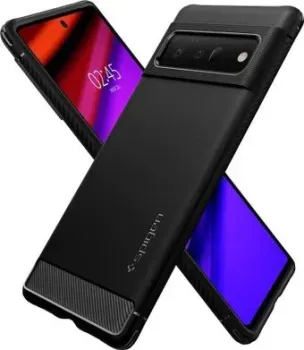 Spigen Rugged Armor для Google Pixel 6 Pro ACS03456 (матово-черный)