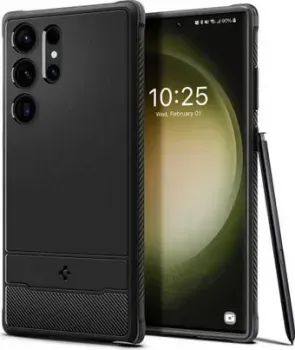 Spigen Rugged Armor для Galaxy S23 Ultra ACS05613 (черный)