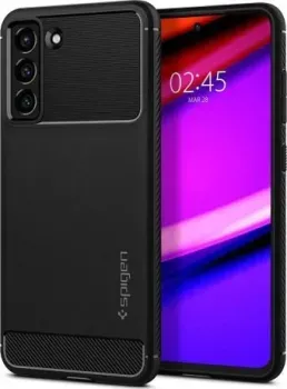 Spigen Rugged Armor для Galaxy S21 FE ACS03049 (черный)