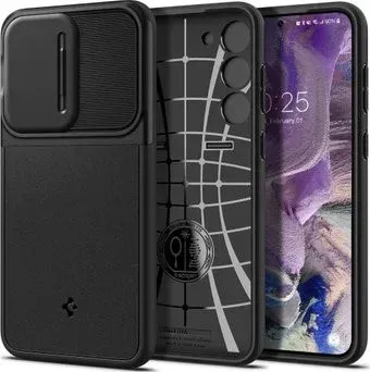 Spigen Optik Armor для Galaxy S23 ACS05733 (черный)
