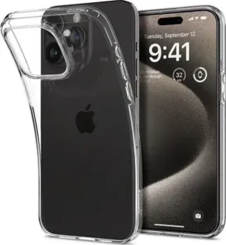 Spigen Liquid Crystal для iPhone 15 Pro Max ACS06557 (прозрачный)