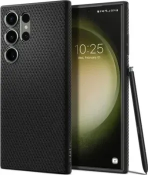 Spigen Liquid Air для Galaxy S23 Ultra ACS05614 (черный)