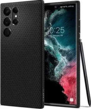Spigen Liquid Air для Galaxy S22 Ultra ACS03915 (черный)