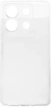 KST Silicone Cover для Poco M6 Pro/Xiaomi Redmi Note 13 Pro 4G (прозрачный)