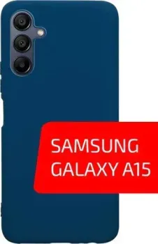 Akami Matt TPU для Samsung Galaxy A15 (синий)