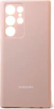 KST Soft-touch для Samsung Galaxy S22 Ultra (пудровый)