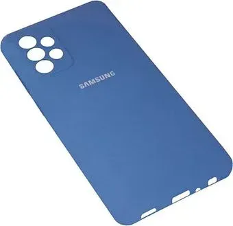 KST Soft-touch для Samsung Galaxy A72 (синий)