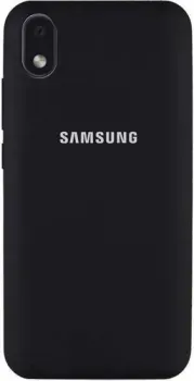 KST Soft-touch для Samsung Galaxy A01 Core/M01 Core (черный)