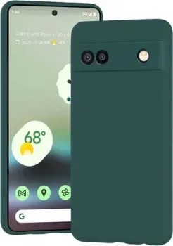 KST Silicone Cover для Google Pixel 6a (темно-зеленый)