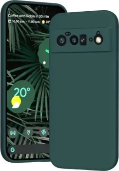 KST Silicone Cover для Google Pixel 6 Pro (темно-зеленый)
