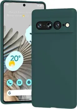 KST Silicone Cover для Google Pixel 7 Pro (темно-зеленый)