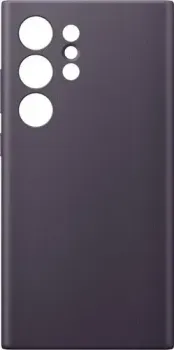 Samsung Vegan Leather Case S24 Ultra (темно-фиолетовый)