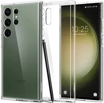 Spigen Ultra Hybrid для Galaxy S23 Ultra ACS05617 (прозрачный)