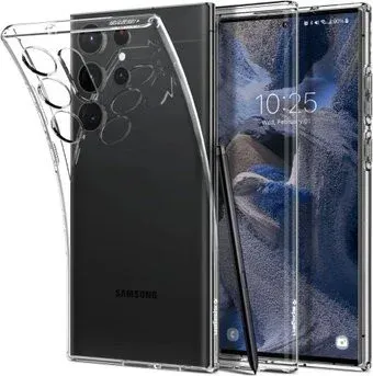 Spigen Liquid Crystal для Galaxy S23 Ultra ACS05610 (прозрачный)