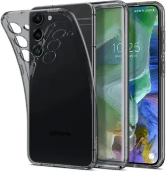 Spigen Liquid Crystal для Galaxy S23 Plus ACS05663 (прозрачный, затемненный)