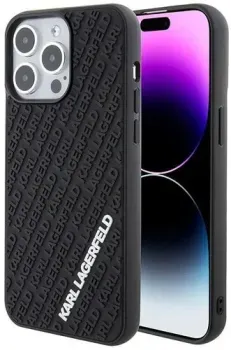 CG Mobile Lagerfeld 3D Rubber Multi Logo Hard для iPhone 15 Pro Max KLHCP15X3DMKRLK