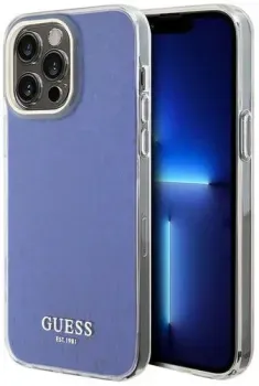 CG Mobile Guess PC/TPU Faceted Mirror Disco Hard для iPhone 15 Pro Max GUHCP15XHDECMU