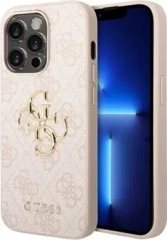 CG Mobile Guess PU 4G Big metal logo Hard для iPhone 15 Pro GUHCP15L4GMGPI