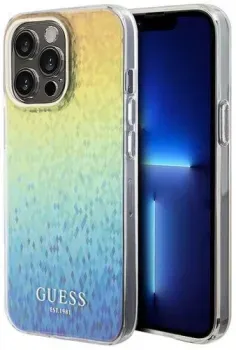 CG Mobile Guess PC/TPU Faceted Mirror Disco Hard для iPhone 15 Pro GUHCP15LHDECMI