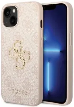 CG Mobile Guess PU 4G Big metal logo Hard для iPhone 15 GUHCP15S4GMGPI