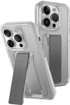 Uniq Heldro Mount with Stand Clear для iPhone 15 Pro Max IP6.7P(2023)-HELMCLR